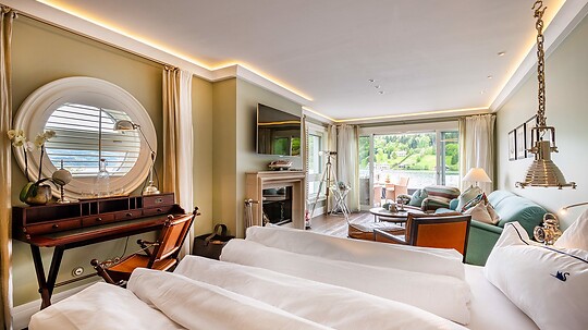Luxus-Bootshaus-Suite "Riva"